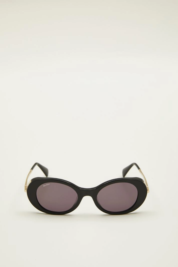 Oval sunglasses - BLACK