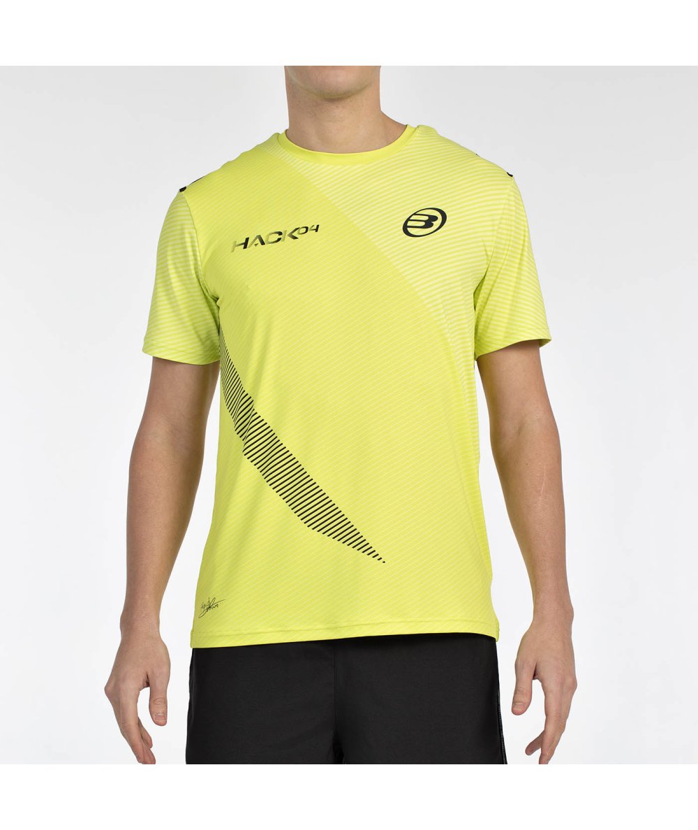 T-SHIRT BULLPADEL PAQUITO 25V LIME