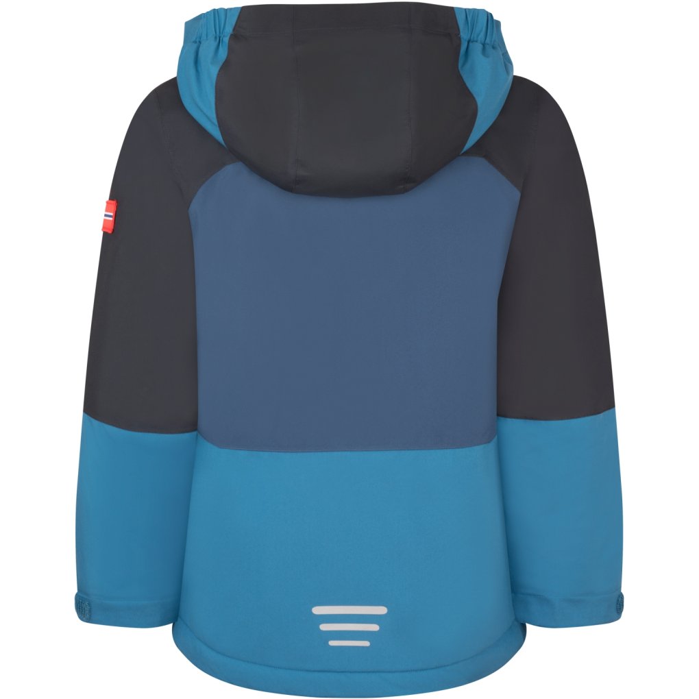 Trollkids Hardanger Jacket Kids - Nordic Blue/Mystic Blue/Black