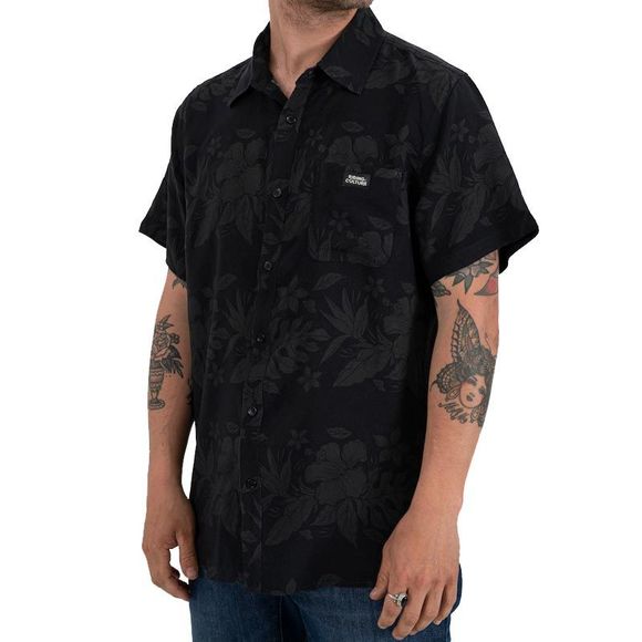 RIDING CULTURE oahu shirt - blackRef: RID0045