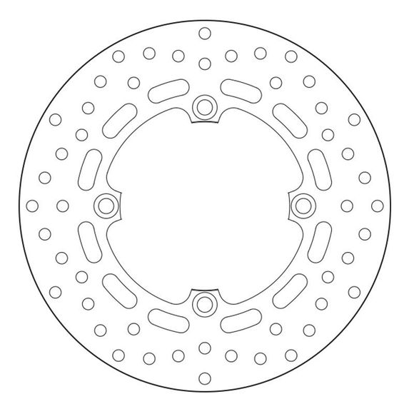 Disque de frein Rond Brembo fixeRef : 68B407P7