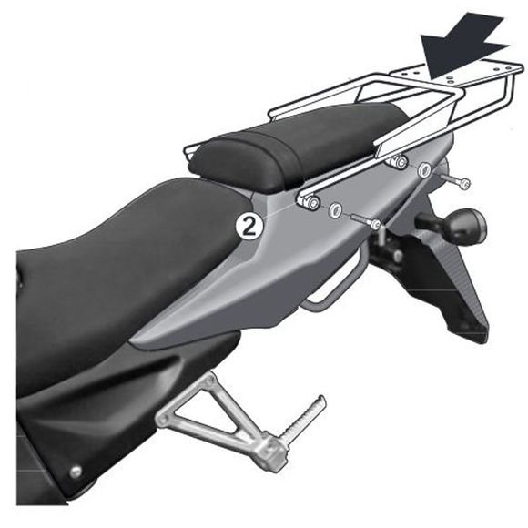 Shad Top Master top case supportRef: dord16st / d0rd16st