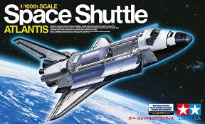 Tamiya 1/100 Space Shuttle Atlantis Plastic Model Kit