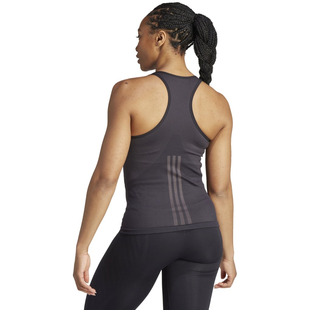 adidas AEROKNIT Tanktop Women - black/grey six IB0693