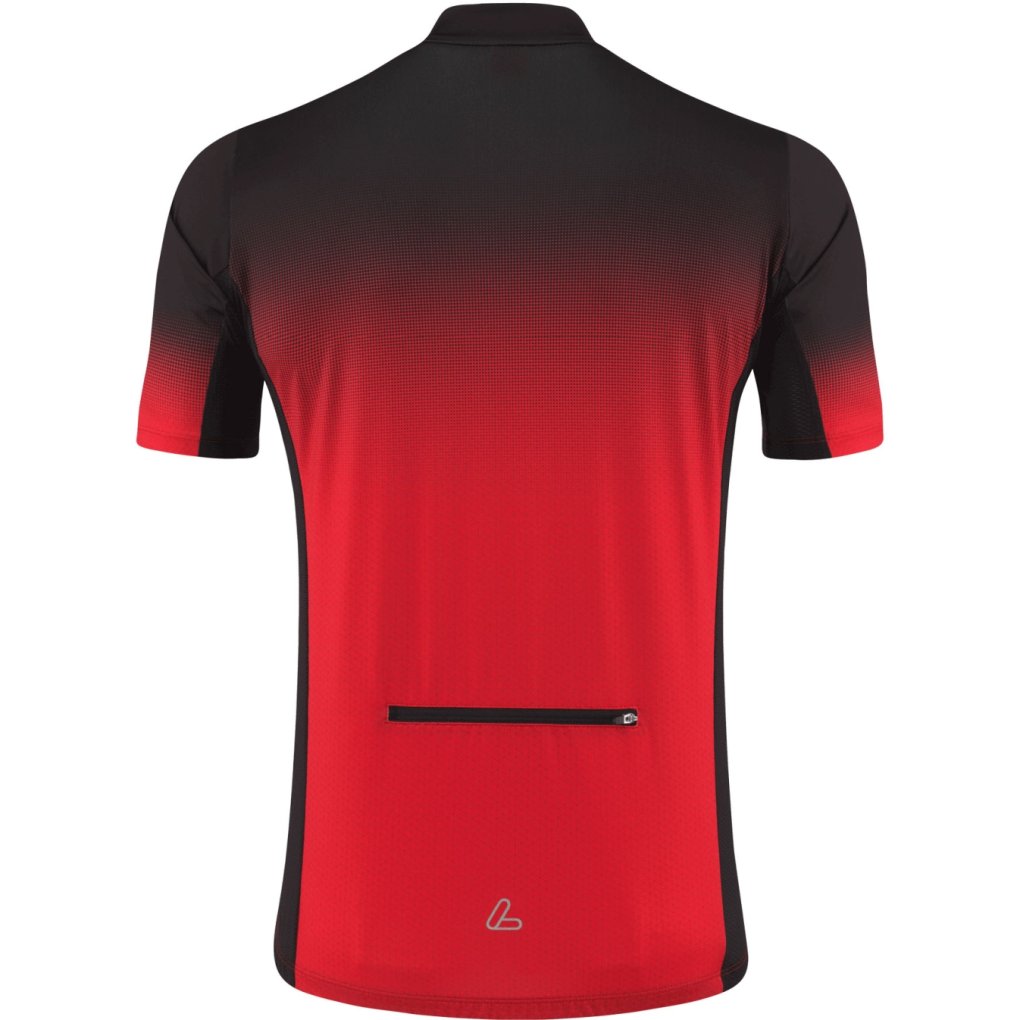 Löffler Coogan Mid Full Zip Bike Jersey Men - red 551