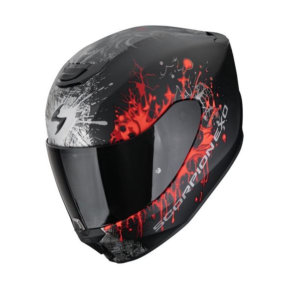 Scorpion Exo EXO-391 Full-Face Helmet - WOLF - Black / OrangeRef: SC1218