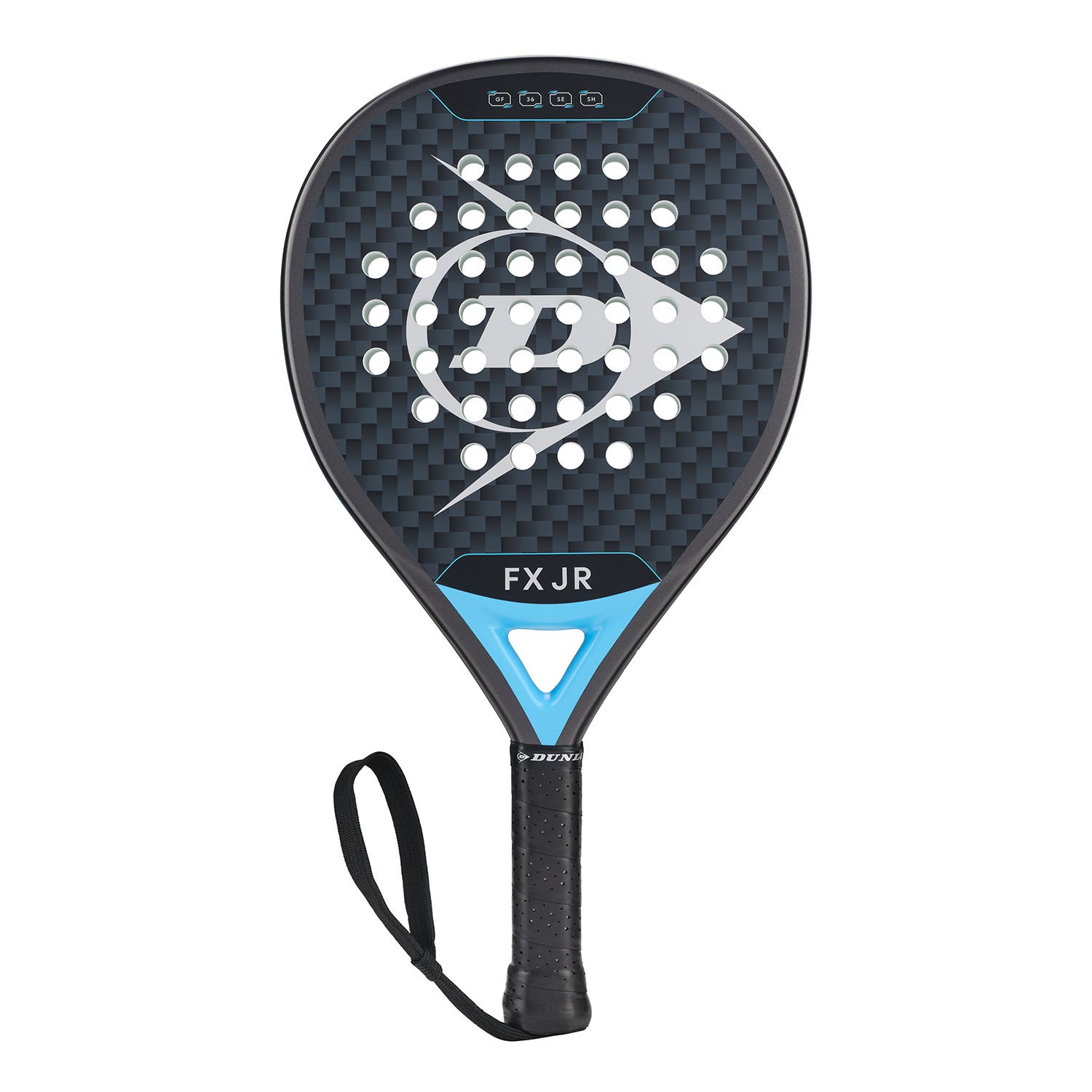 DUNLOP FX JUNIOR GUN METAL/CYAN/METALLIC SILVER