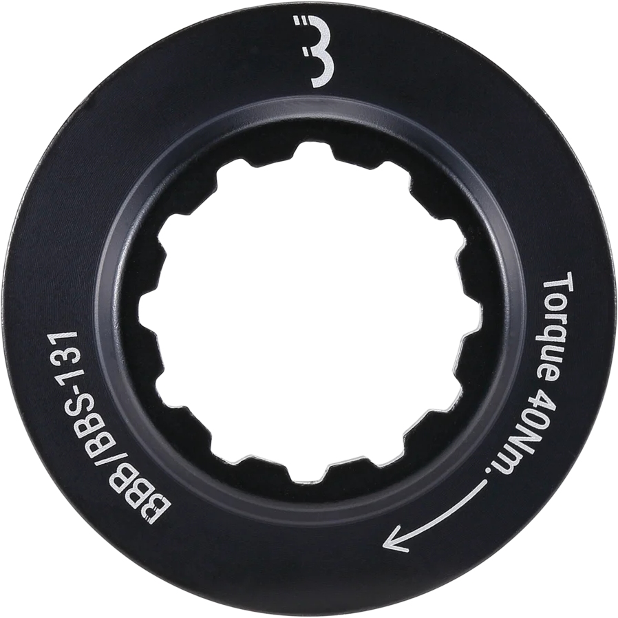 BBB Cycling Centerblock BBS-131 Center Lock Lockring - matt black - QR/12mm