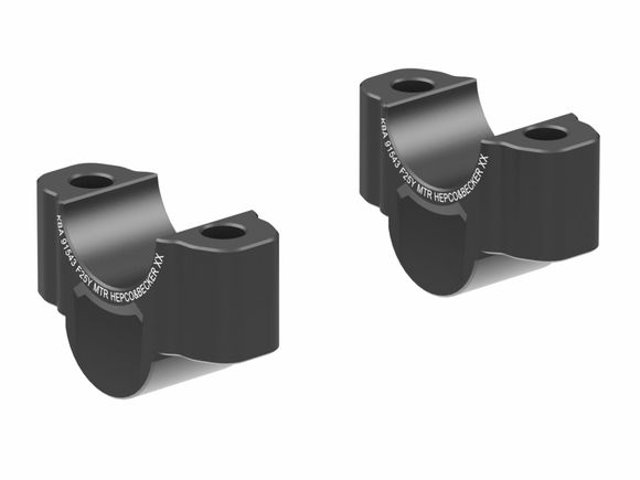 Hepco & Becker 25 mm handlebar riser - blackYAMAHA 700 TENERE 700 - 2019 - 2024Ref: HBE04872A / 42354564 25 01