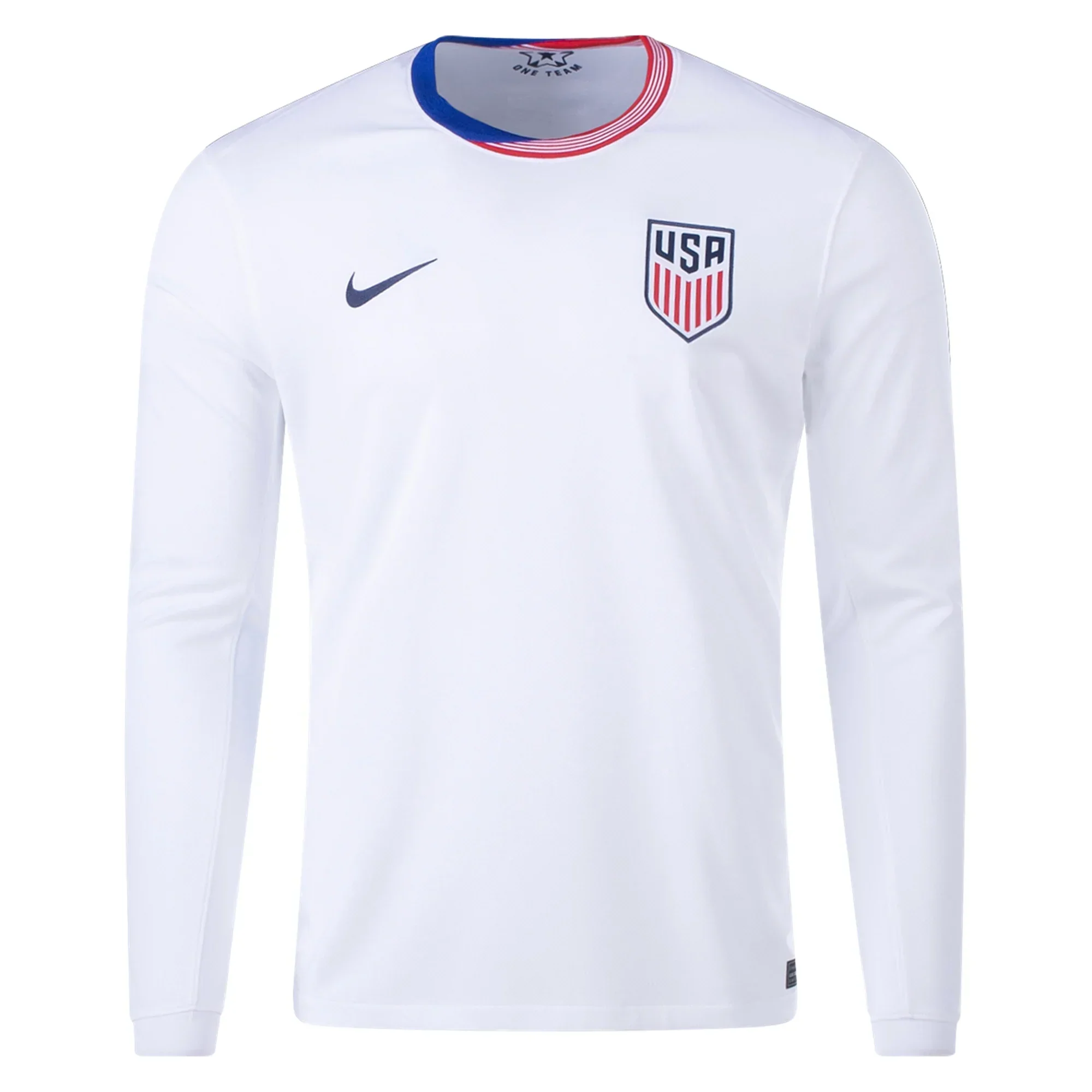 United States Long Sleeve Home Jersey 24/25 (White)