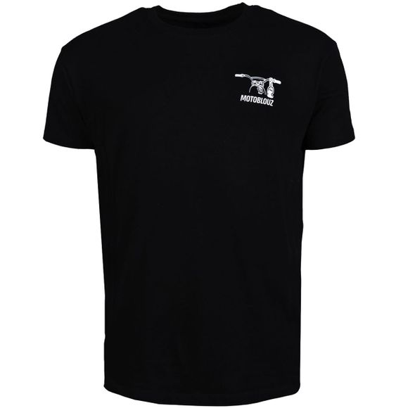 T-Shirt Motoblouz X LAURENT COCHET - HOMME - 20ANS - NoirRef : MB0409