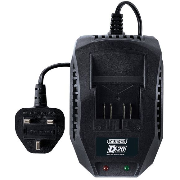 Chargeur de batterie Draper Li - ion D20 20 V,2.4 A UniverselRef : DP00197A / 1149657