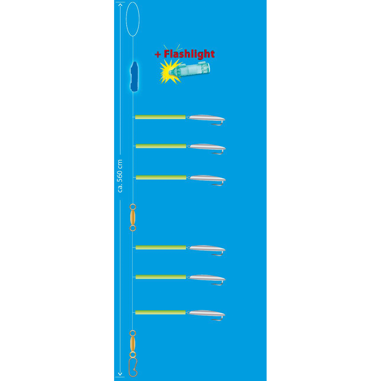 Aquantic Redfish Rig (Flashlight)