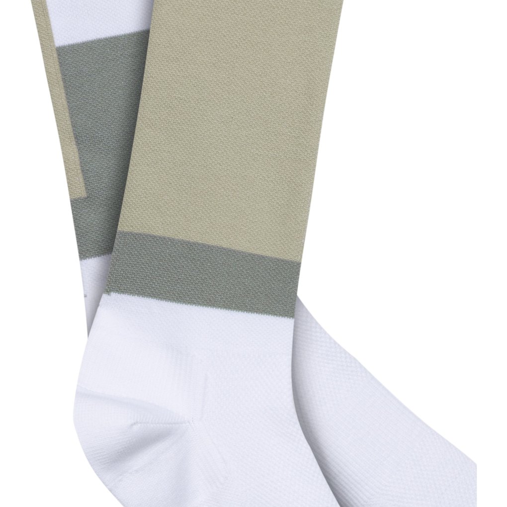 GOREWEAR Essential Block Socks Medium - white / tech beige 01BG