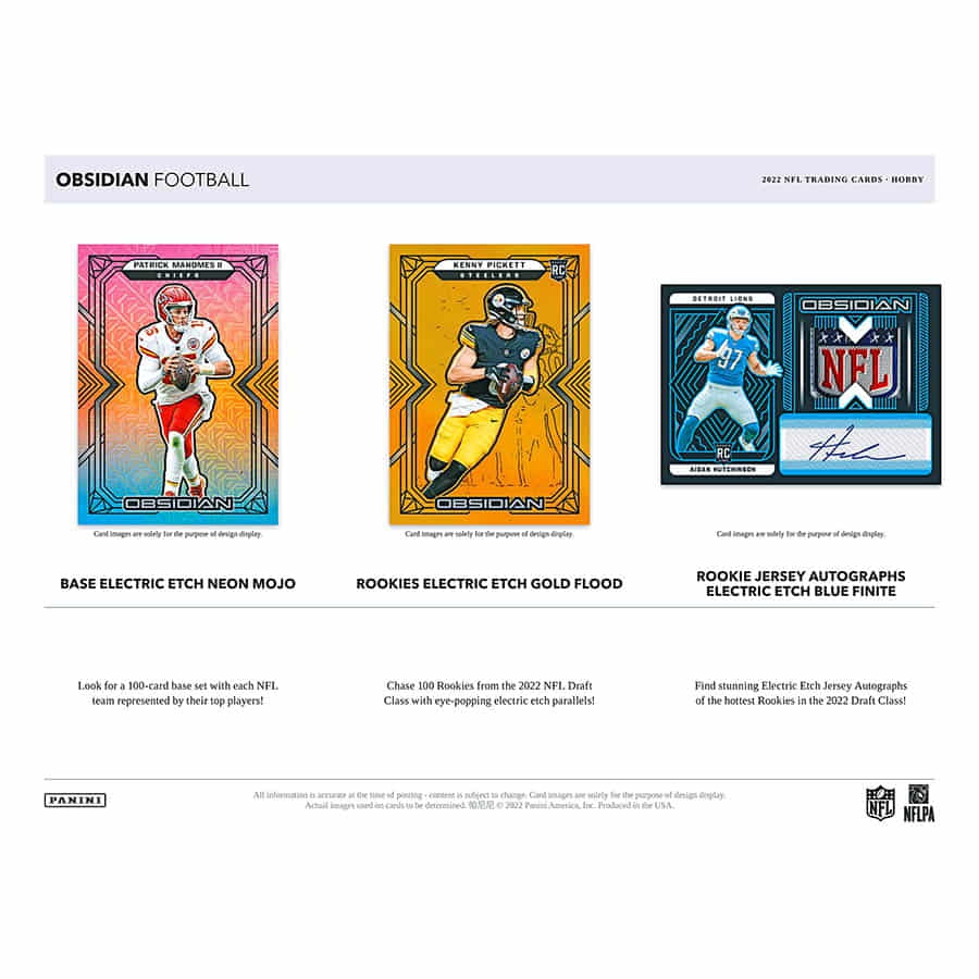 2022 Panini Obsidian Football NFL Hobby Box
