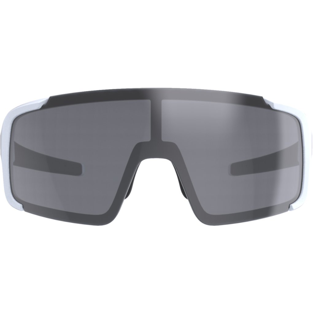 BBB Cycling Chester BSG-69 Glasses - matt white - smoke flash mirror