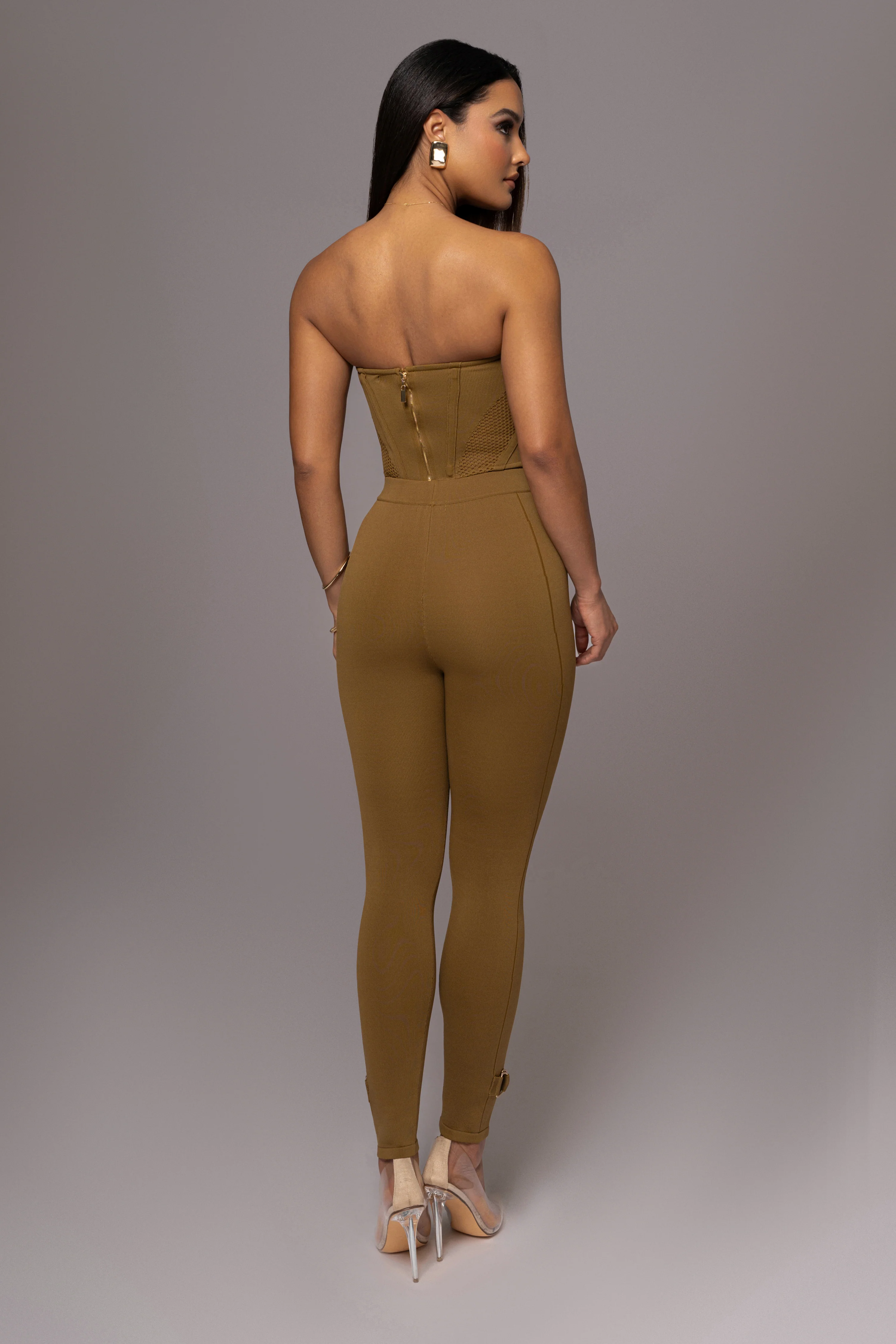 Olive Freda Knit Bustier