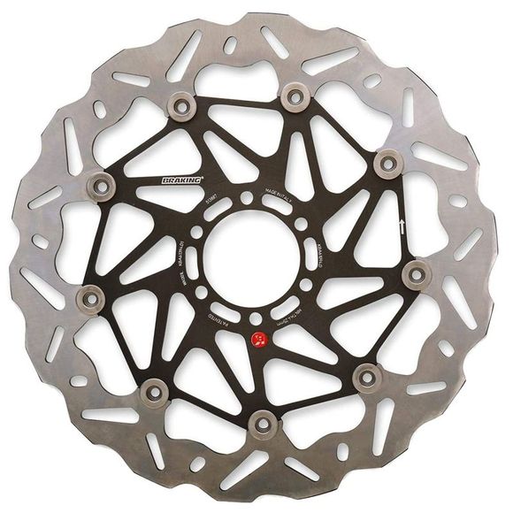Wave braking front right brake discRef: WK144R