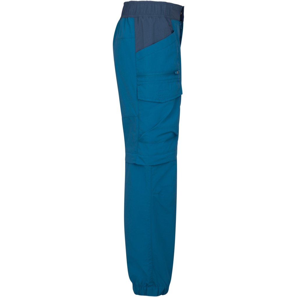 Trollkids Lillesand Zip-Off Pants Kids - Saphire Blue/Mystic Blue
