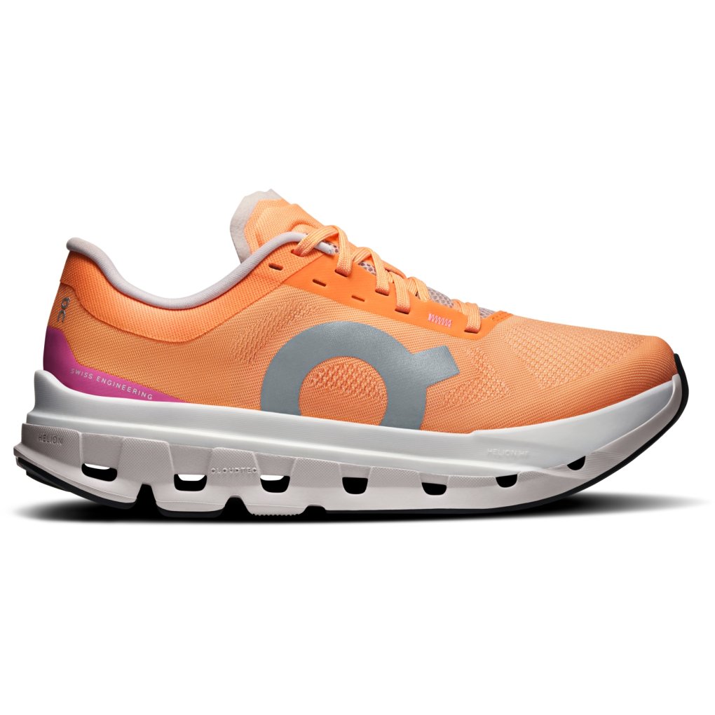 On Cloudflow 5 Running Shoes Women - Tangerine | Silver