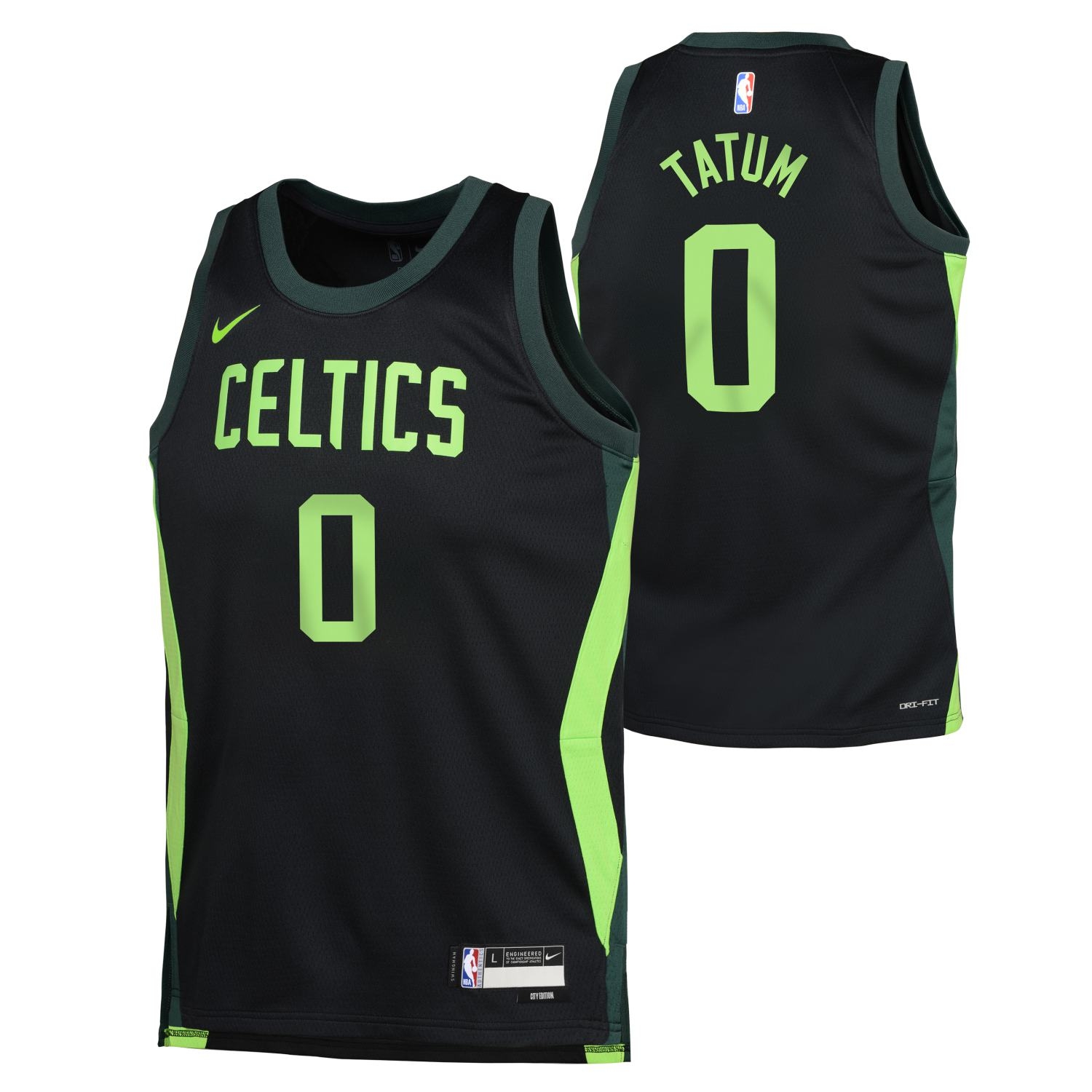Jayson Tatum #0 Boston Celtics 2024-25 City Edition Nike Swingman NBA Jersey (YOUTH)
