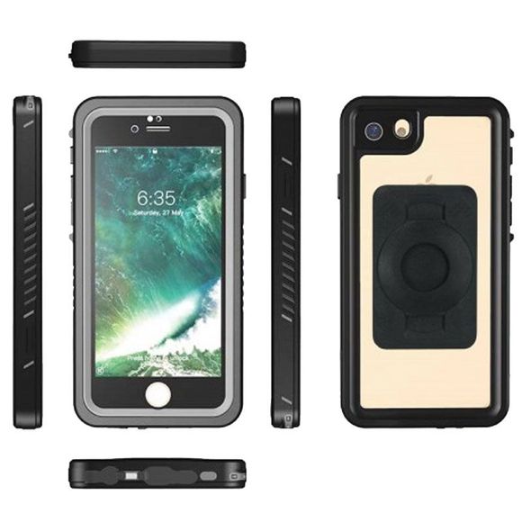 Coque de protection Tigra Sport Fitclic Neo étanche pour Iphone 7+/8+Ref : TST0035 / FN-D-IPH78P