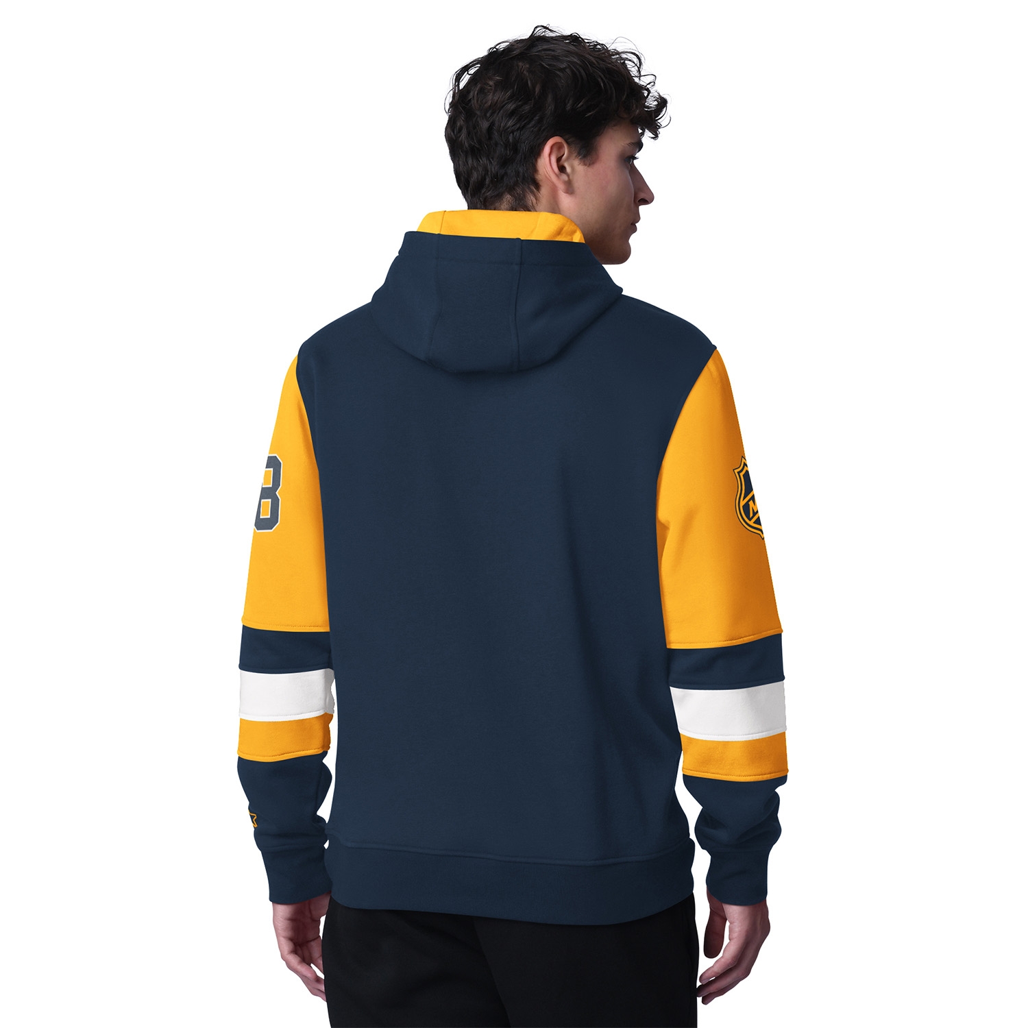 Nashville Predators Starter End Zone NHL Hoodie