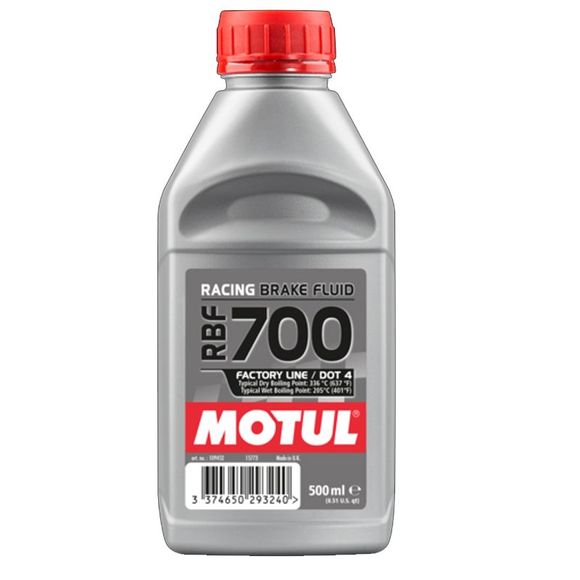 Motul RBF 700 FACTORY LINE Brake Fluid (500 ml) UniversalRef: MOT0102 / 109452