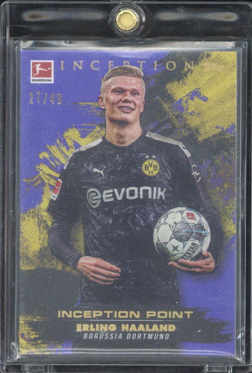 2025 Topps Inception Bundesliga Erling Haaland /49