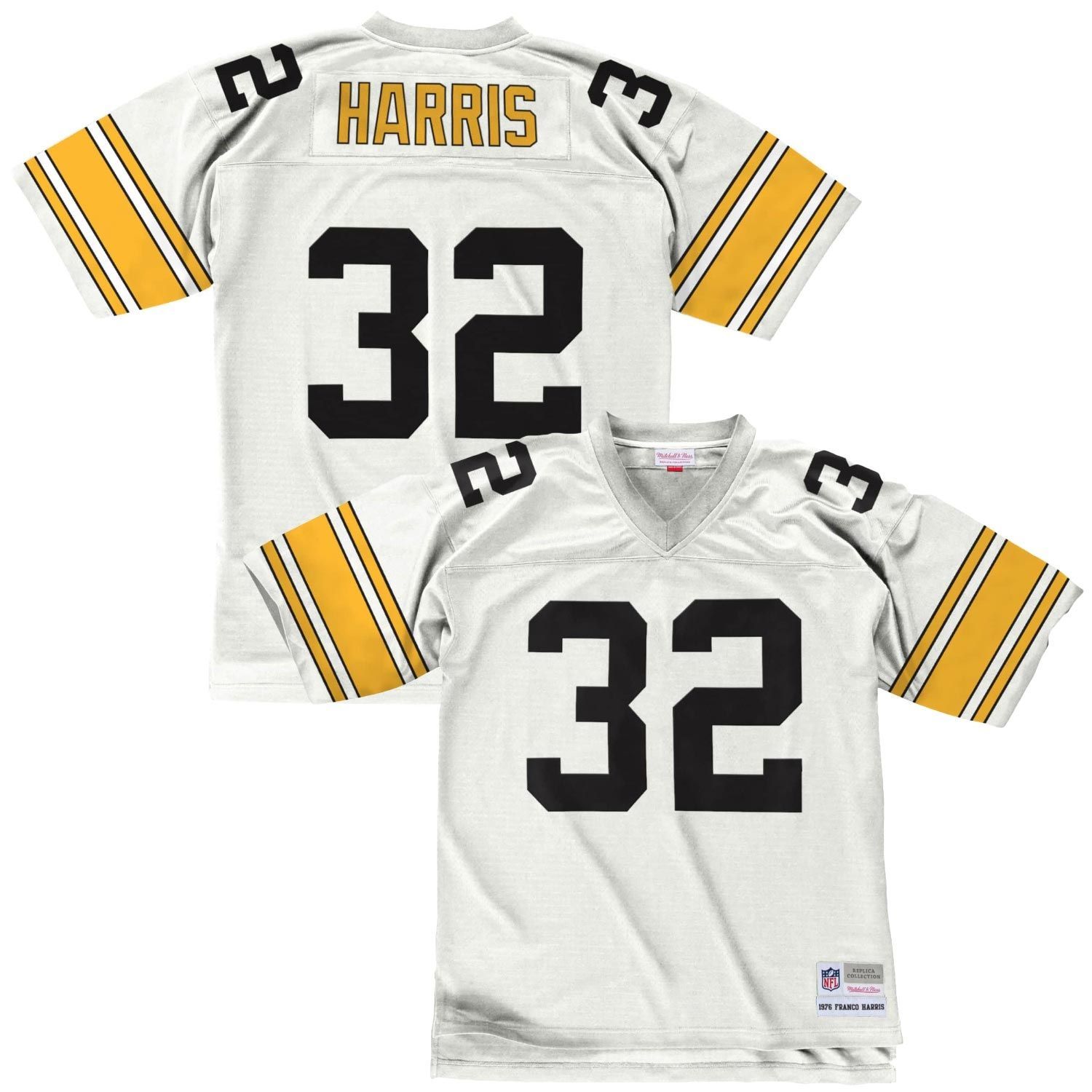 Franco Harris #32 Pittsburgh Steelers Legacy Throwback NFL Jersey White