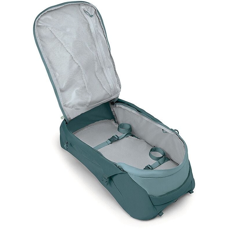 Osprey Fairview 55 Women's Travel Backpack - Cascade Blue-Torrent Blue