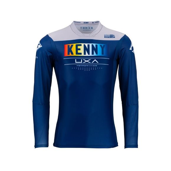 Kenny PERFORMANCE 2024 cross jersey - Blue / GrayRef: ke1734-c64874