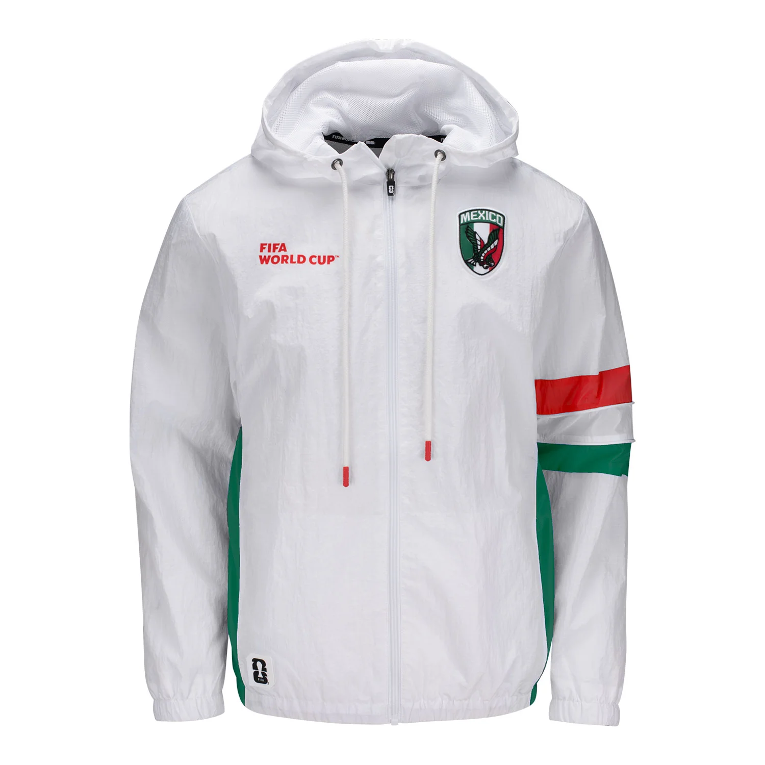 2026 Soccer Fan Collection Mexico Packable Windbreaker - Unisex