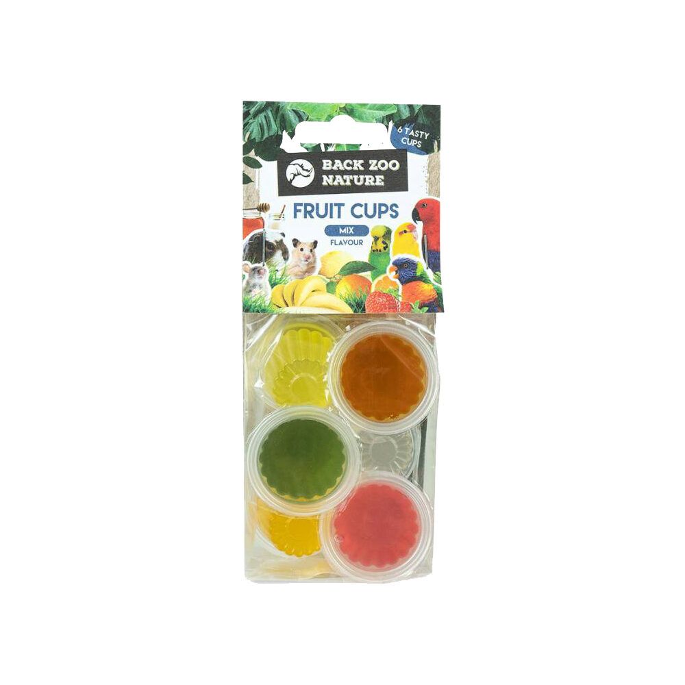 Back Zoo Nature Fruit Cups - Mix - 24 pieces