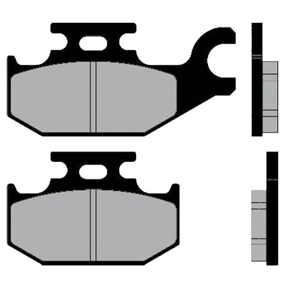 Plaquettes de freins Brenta Sinter Métal Fritté arrièreRef : FT 4108 / FT4108