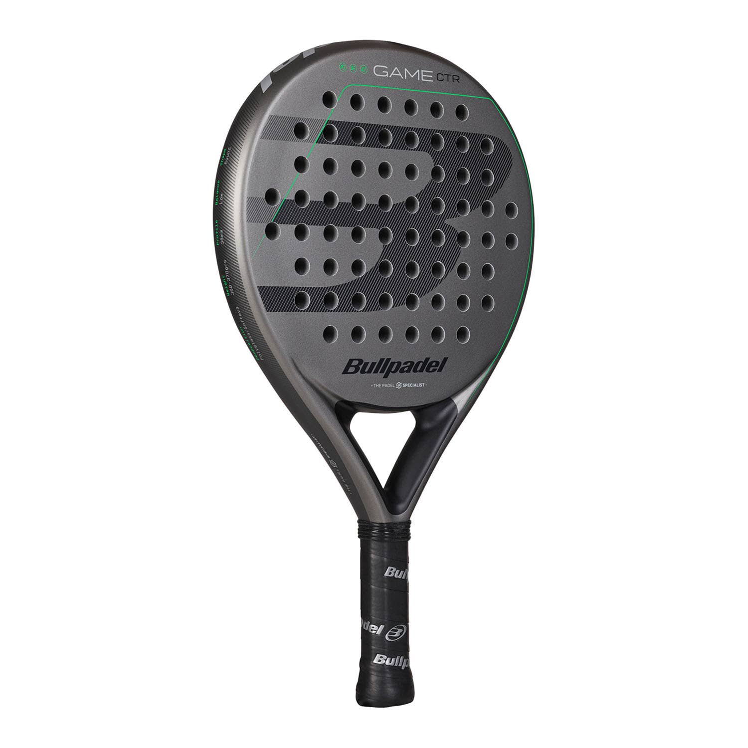 BULLPADEL GAME CTR DARK GRAY