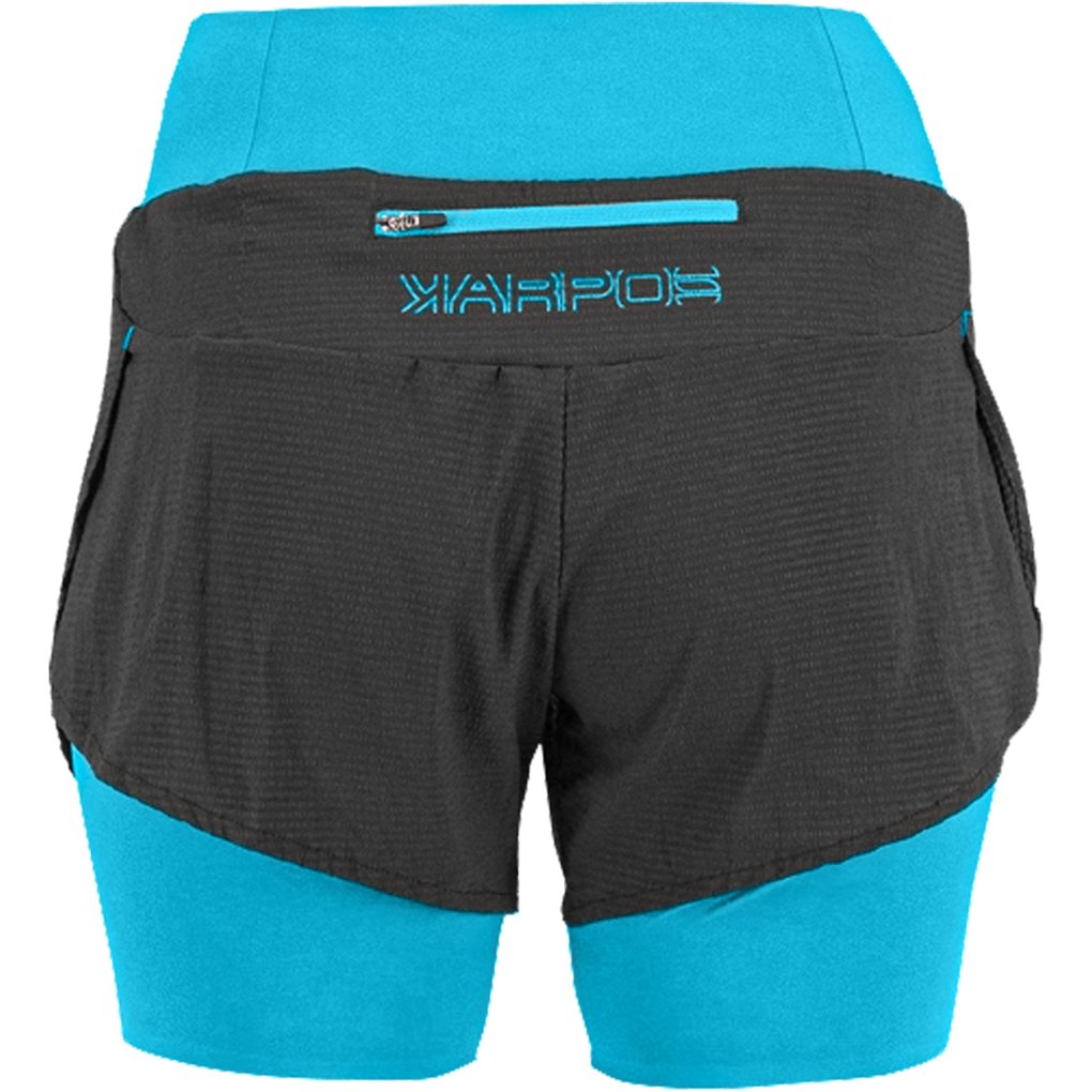 Karpos Cengia Running Shorts Women - blue atoll/black