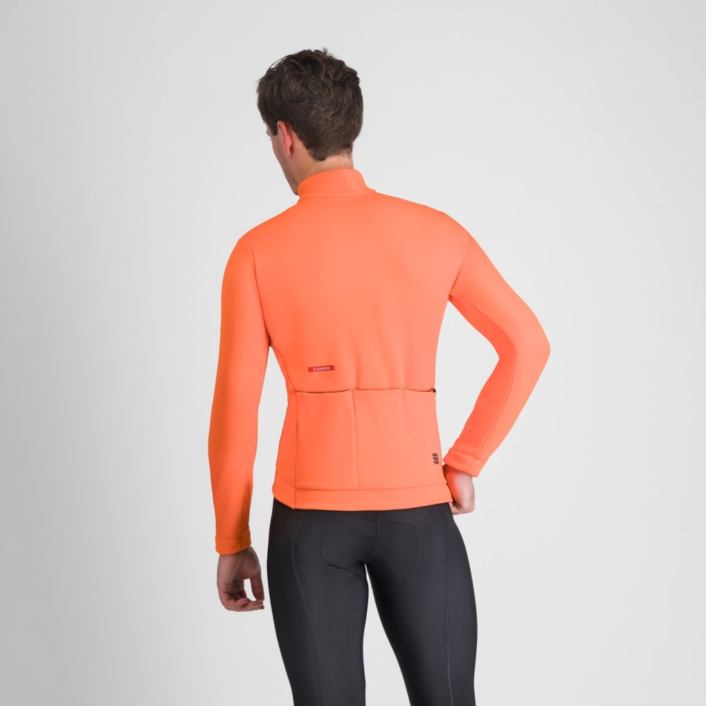 Sportful Fiandre 2 Cycling Jacket Men - 480 Bright Orange