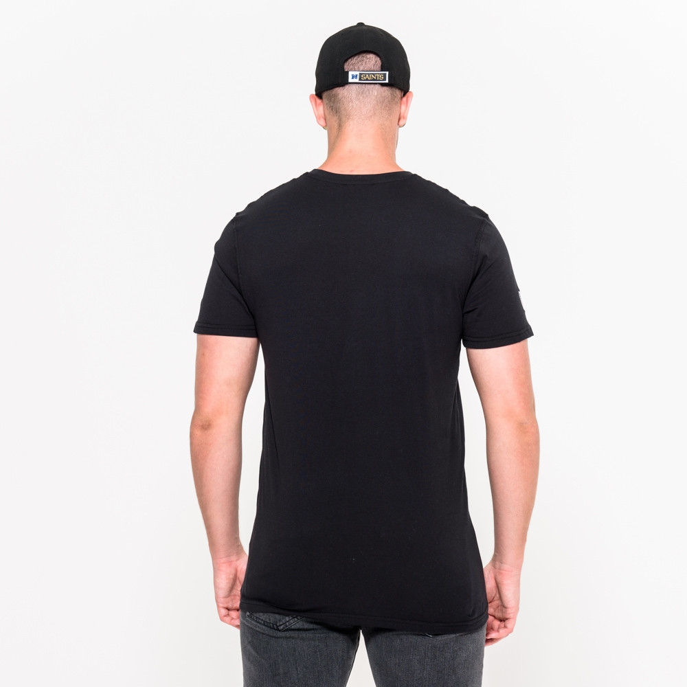 New Orleans Saints Team Logo New Era NFL T-Shirt Black