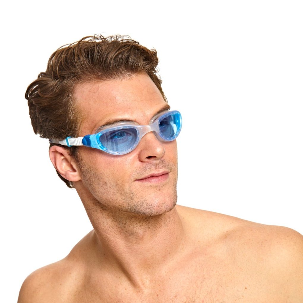 Zoggs Phantom 2.0 Swimming Goggles - Clear/Navy - Tint Blue