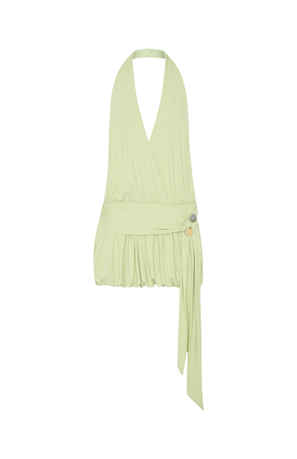 Viva Vibe Mini Dress Pistachio