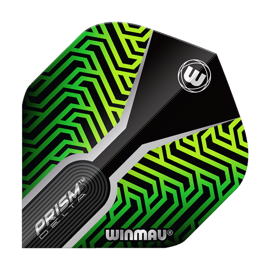 Winmau Prism Delta Kairos No2 Standard Flights Green