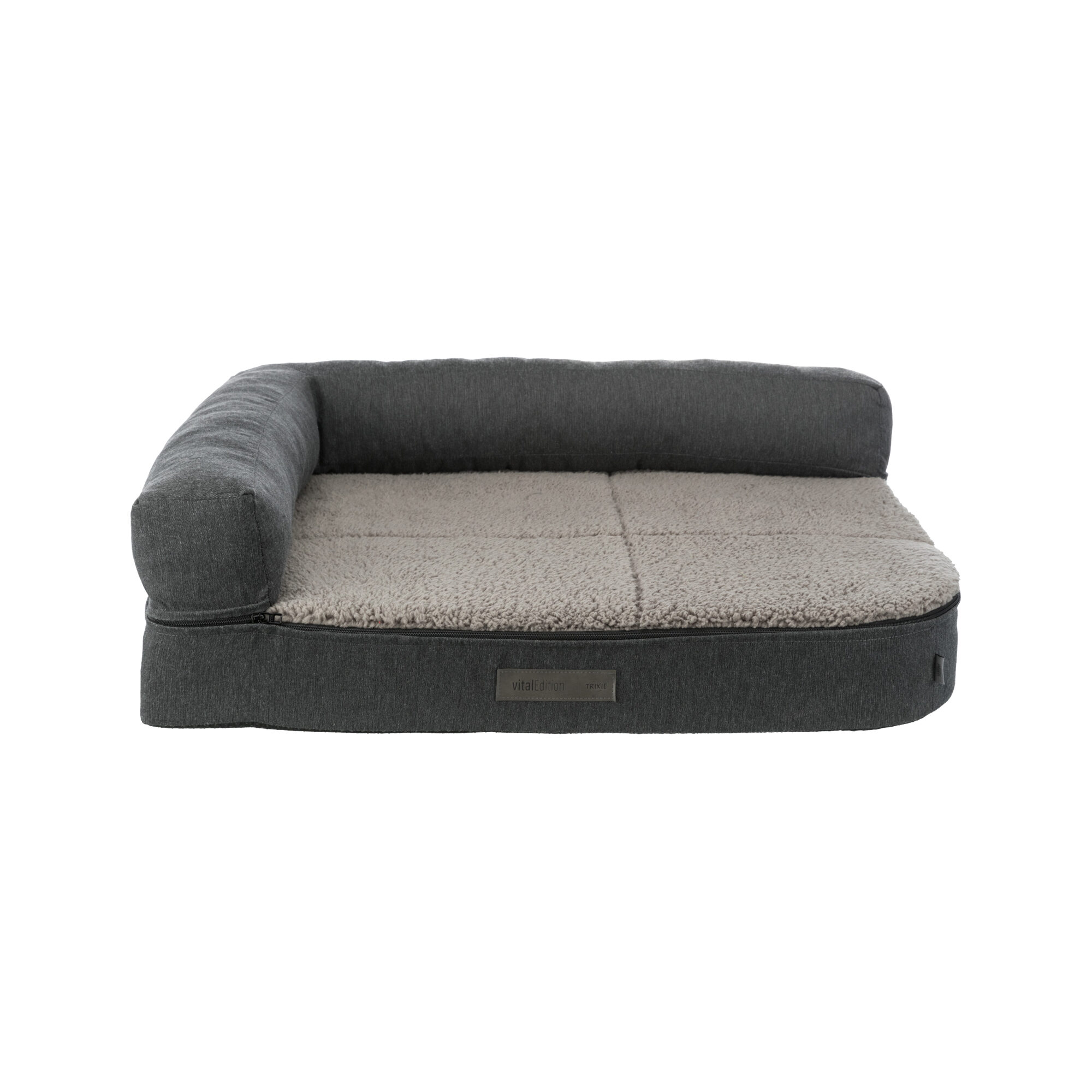 Trixie Vitaal Sofa Bendson - Dark grey / Light grey - 80 x 60 cm