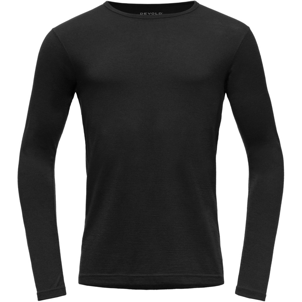 Devold Breeze Plus Merino 200 Longsleeve Shirt Men - 950A Black