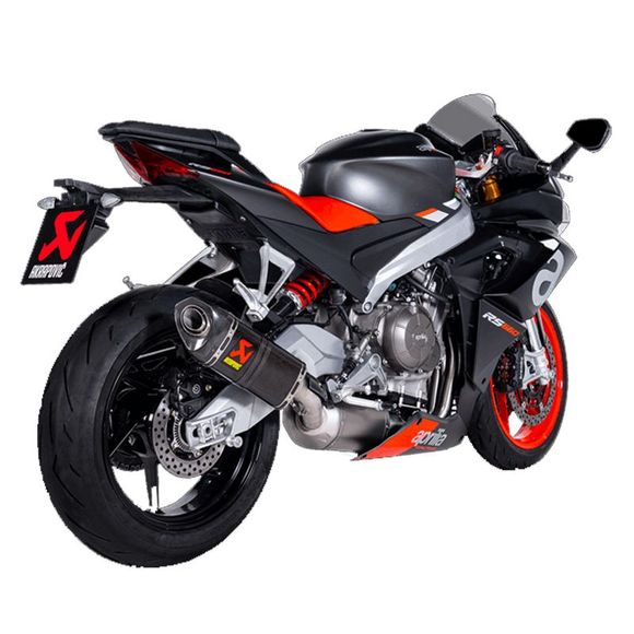 Ligne Complète Akrapovic Racing Carbone embout carbone - CarboneRef : S-A6R4-HAPC / 18102881