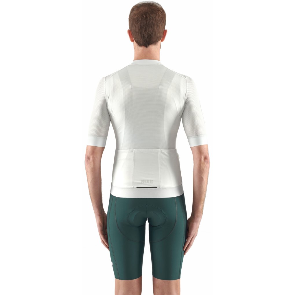 PEdALED E. Mesh Short Sleeve Jersey Men - Light Grey