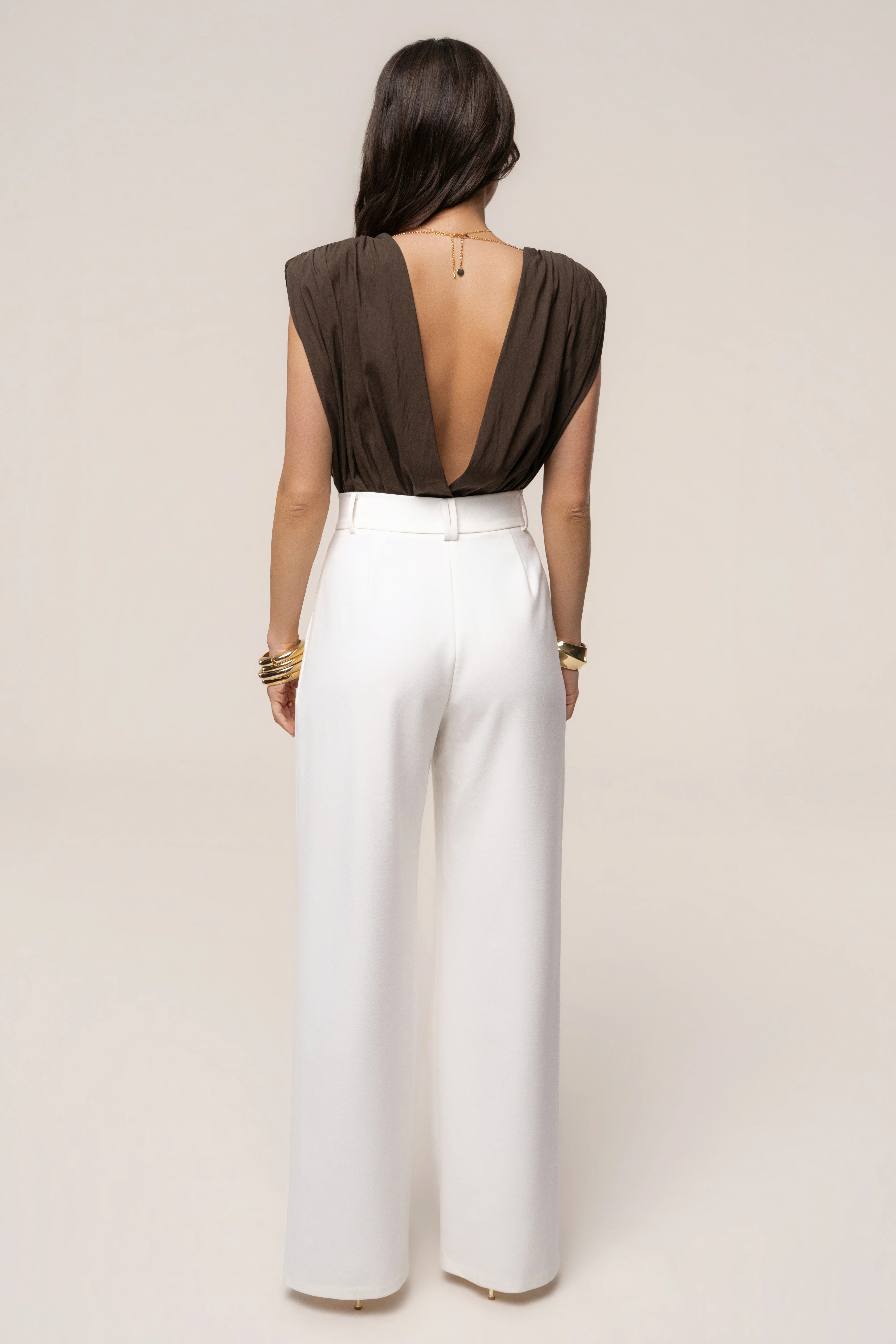 Brown Solar Drift Bodysuit