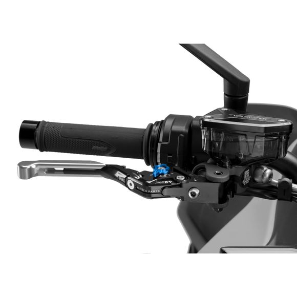 Levier de frein Puig Rabattable extensible 4.0 Argent Universel - BleuRef : PUI0936