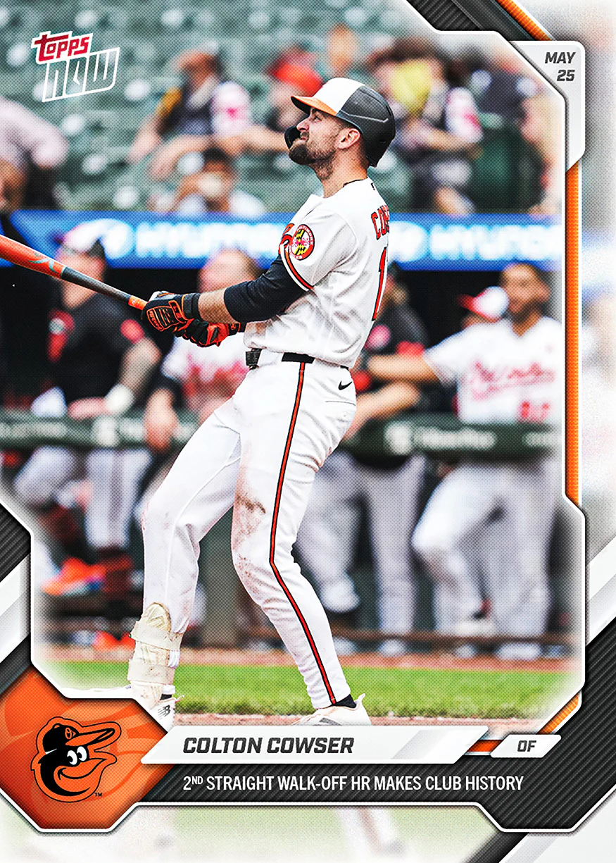 Colton Cowser - 2026 MLB Topps NOW® - Card 242
