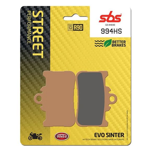 SBS 994HS Sinter Sintered Metal front brake padsRef: SBS6031 / 994070